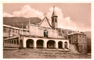 Cartolina originale da collezione 1951 VINADIO CN Veduta del SANTUARIO DI SANT ANNA Cartolina FP VG 1