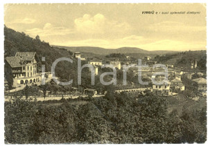 Cartolina originale da collezione 1954 VIGGIU  VA Veduta panoramica dei dintorni  Cartolina postale FG VG 1