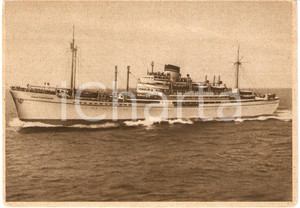 Cartolina originale da collezione 1940 ca MARINA MERCANTILE M/N Paolo TOSCANELLI Navigazione ITALIA Cartolina 2 1