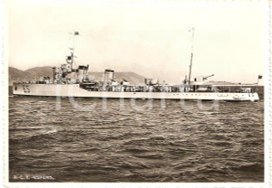 Cartolina originale da collezione 1940 ca LA SPEZIA Regia nave ESPERO Cacciatorpediniere MARINA MILITARE Cartolina 1