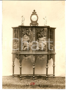 Fotografia d epoca originale 1960 ca SEVESO Fratelli BARNI Mobile stile orientale Foto MODERNARIATO 1