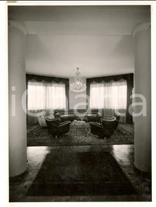 Fotografia d epoca originale 1960 ca SEVESO Arredamenti Fratelli BARNI Salotto elegante Fotografia FORTUNATI 1