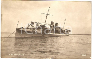 Cartolina originale da collezione 1920 ca MARINA MILITARE Regia nave PELLICANO Cartolina FP NV 1