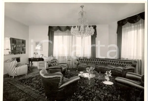 Fotografia d epoca originale 1960 ca SEVESO Arredamenti Fratelli BARNI Modello salotto Fotografia FORTUNATI 1