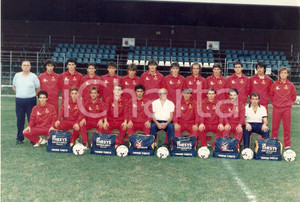 Fotografia d epoca originale 1985  1990 ca SANT ANGELO IN VADO PU Calcio A.S.D. VADESE Foto di squadra 1