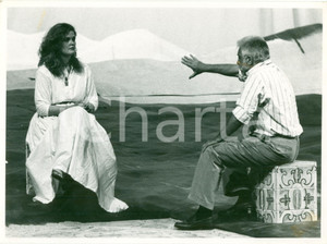 Fotografia d epoca originale 1990 PESARO Luca RONCONI June ANDERSON Rossini Opera Festival Fotografia 1