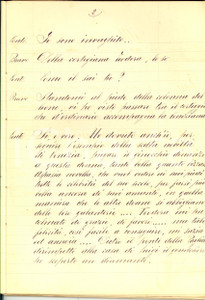 Manoscritto, lettera originale 1940 La Veneziana Dramma Aniceto BOURGEOIS Copione manoscritto 80 pp. 1