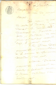 Documento originale, autentico 1873 COUCOURON ArdÃ¨che Maurice DUSSERRE vs Simon LEVEQUE per vino non pagato 1