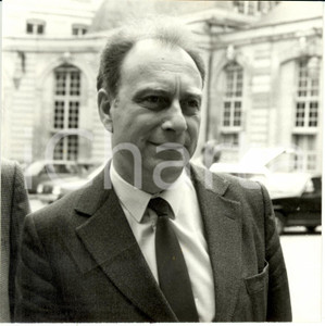 Fotografia d epoca originale 1985 ca PARIS Jean BORNARD Segretario CFTC Confederazione Lavoratori Cristiani 1