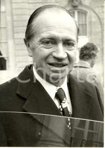 Fotografia d epoca originale 1984 PARIS Marceau LONG nuovo presidente AIR FRANCE dopo Pierre GIRAUDET Foto 1