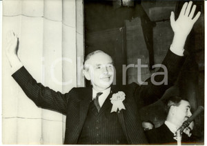 Fotografia d epoca originale 1963 KINROSS SCOTLAND Alexander Frederick DOUGLASHOME Prime Minister Photo 1