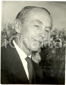 Fotografia d epoca originale 1965 ca UK Lord Alexander Frederick DOUGLASHOME Photograph INTERPRESS 1