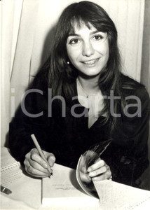 Fotografia d epoca originale 1985 PARIS F La scrittrice RAPHAELE BILLETDOUX finalista Premio GONCOURT Foto 1