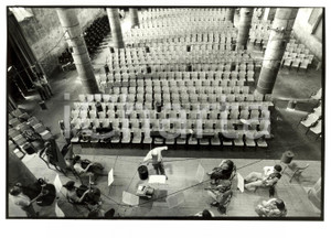 Fotografia d epoca originale 1985 GUEBWILLER F Eglise DOMINICAINS Orchestre PAUL KUENTZ concert Photo 1