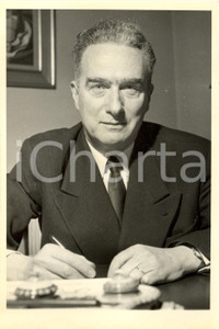 Fotografia d epoca originale 1955 PARIS Louis JOXE ambasciatore francese nella REPUBBLICA FEDERALE TEDESCA 1