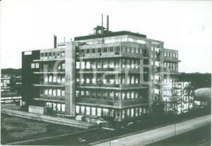 Fotografia d epoca originale 1981 MUTTENZ SWITZERLAND Fabbrica di produzione coloranti Vera fotografia 1