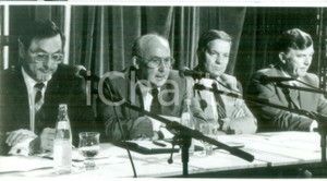 Fotografia d epoca originale 1986 ZURICH SVIZZERA Commissione su disastro fabbrica SANDOZ Fotografia 1