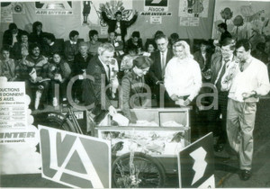 Fotografia d epoca originale 1990 ca MULHOUSE F Padiglione Air Inter alle JournÃ©es d Octobre Fotografia 1