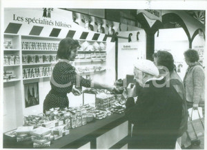 Fotografia d epoca originale 1989 MULHOUSE F SpecialitÃ  di BASILEA alle JournÃ©es d Octobre Fotografia 1