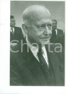 Fotografia d epoca originale 1987 PARIS FRANCE Ritratto del politico Pierre PFLIMLIN Fotografia 1