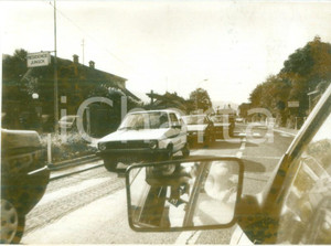 Fotografia d epoca originale 1995 MOOSCH FRANCE Traffico davanti alla RÃ©sidence JUNGCK Fotografia 1