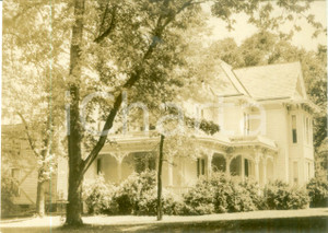 Fotografia d epoca originale 1945 INDEPENDENCE USA Casa di Margaret WALLACE madre Presidente Harry TRUMAN 1