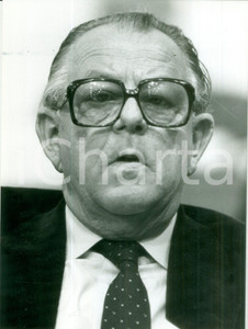 Fotografia d epoca originale 1979 BONN Politico HansJÃ¼rgen WISCHNEWSKI Ritratto Fotografia 1