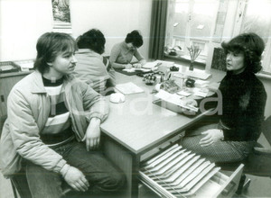Fotografia d epoca originale 1981 KOLN DE Colloquio di lavoro all ufficio di collocamento Fotografia 1