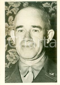 Fotografia d epoca originale 1949 USA Generale Omar BRADLEY Capo di Stato Maggiore del Patto Atlantico Foto 1