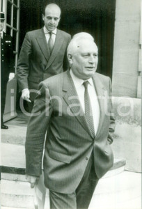 Fotografia d epoca originale 1987 PARIS Jacques CHIRAC al Consiglio dei Ministri a MATIGNON Fotografia 1
