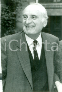 Fotografia d epoca originale 1990 PARIS JeanFranÃ§ois DENIAU all AcadÃ©mie FranÃ§aise dopo proclamazione Foto 1
