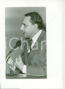 Fotografia d epoca originale 1980 ca PARIS FRANCE Jacques BARROT Ministre de la SantÃ© Fotografia 1