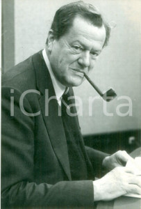 Fotografia d epoca originale 1987 PARIS FRANCE Olivier GUICHARD candidato alla Presidenza Fotografia 1