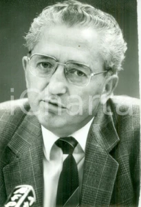 Fotografia d epoca originale 1988 PARIS Segretario Edmond MAIRE lascia la CFDT Fotografia 1