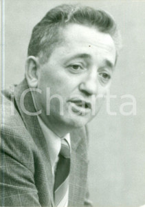 Fotografia d epoca originale 1982 PARIS Edmond MAIRE si prepara per congresso generale della CFDT Fotografia 1