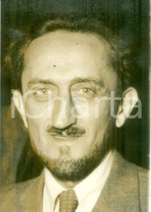 Fotografia d epoca originale 1956 PARIS Francis PERRIN interviene nel dibattito sull energia atomica Foto 1