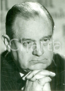 Fotografia d epoca originale 1984 PARIS Politico Raymond BARRE a favore dei referendum Fotografia 1