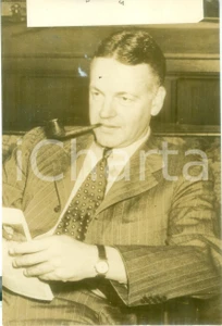 Fotografia d epoca originale 1945 CHICAGO USA Robert Maynard HUTCHINS nuovo Chancellor dell UniversitÃ  Foto 1