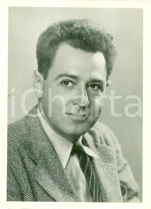 Fotografia d epoca originale 1945 USA Poeta Karl Jay SHAPIRO vincitore Premio PULITZER Fotografia 1