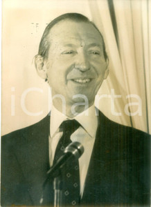 Fotografia d epoca originale 1975 ca DAMAS SIRIA Kurt WALDHEIM Segretario Generale dell ONU Fotografia 1