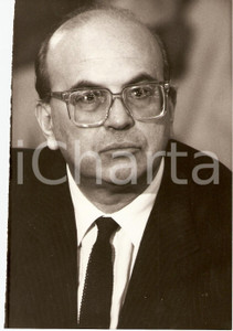 Fotografia d epoca originale 1986 L AIA Bettino CRAXI lascia CONSIGLIO EUROPEO per Governo in minoranza 1
