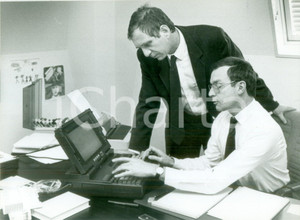 Fotografia d epoca originale 1989 MULHOUSE F Compagnie GÃ©nÃ©rale Bureaucratique Informatique CGBI Fotografia 1