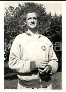 Fotografia d epoca originale 1950 ca SWITZERLAND Campionati SCI ALPINO Ritratto di Victor KRONIG Foto 10x14 1