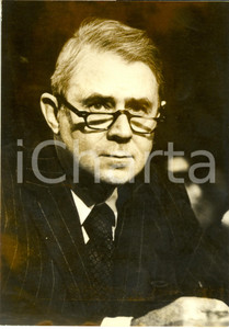 Fotografia d epoca originale 1977 ISRAELE Cyrus ROBERTS VANCE in visita ufficiale Fotografia AGIP 1