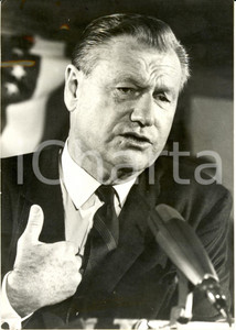 Fotografia d epoca originale 1974 USA Nelson ROCKEFELLER candidato VicePresidente di Gerald FORD 1