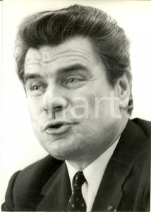 Fotografia d epoca originale 1969 PARIS Jacques DUHAMEL presidente PDM e futuro ministro Foto AGIP 1