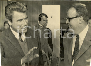 Fotografia d epoca originale 1970 ca PARIS Jacques DUHAMEL deputato esponente democratici francesi Foto 1