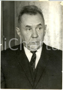 Fotografia d epoca originale 1970 MOSCA Aleksej KOSYGIN Capo governo URSS ricoverato Foto AGIP 1
