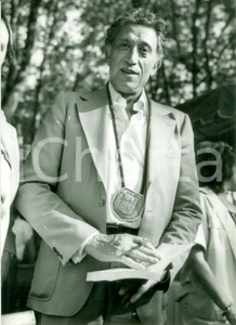 Fotografia d epoca originale 1980 GASCOGNE F Philippe CLAY con cordone VIGUERIE ROYALE DE MADIRAN Foto 1