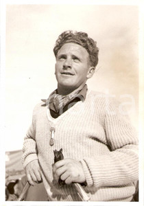 Fotografia d epoca originale 1960 ca SWITZERLAND Campionati SCI ALPINO Bernhard PERREN Fotografia 1 1